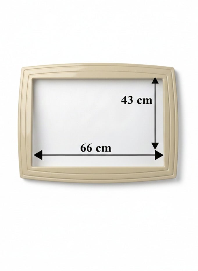 بهنس برواز مكيف شباك بلاستيك اوف وايت جاهز عالي الجودة براويز مكيفات شباك لاحاجة الى مسامير التثبيت اطار و ديكور المكيف الشباك مانعة للغبار والحشرات يحافظ على هواء التكييف كاملا بالغرفة سهولة الفك التركيب التنظيف - Image 4